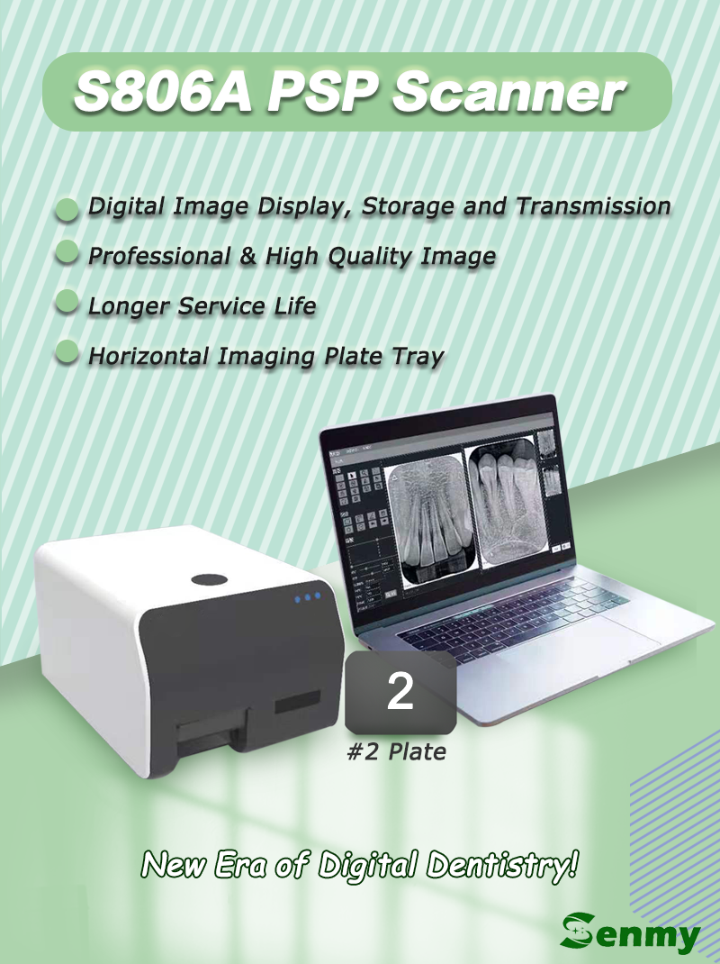 New! S806A Digital Dental Psp Scanner 