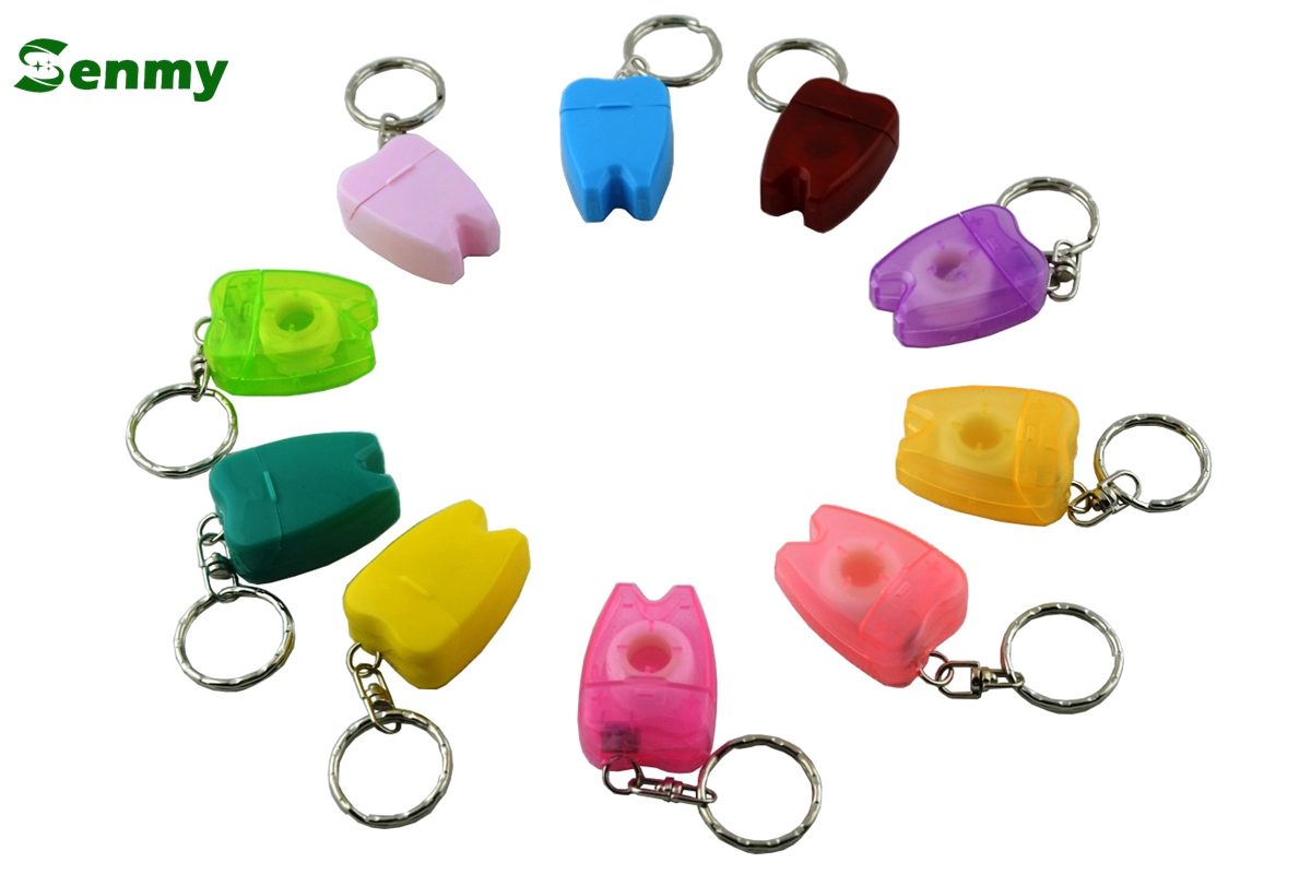 G105 Dental Floss Key Chain