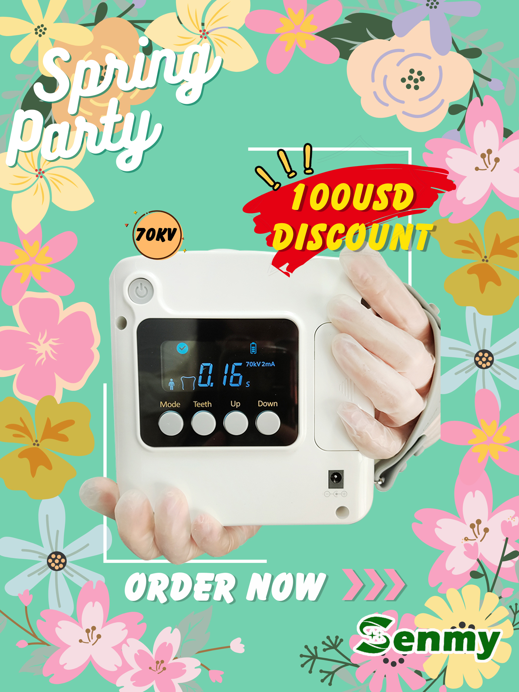 100USD Discount！！
